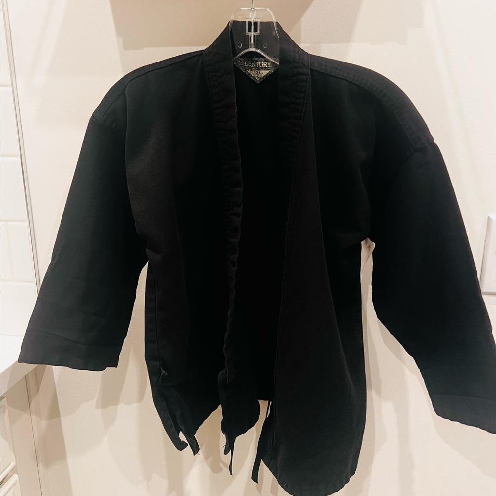 Black Kids Martial Arts Gi Jacket